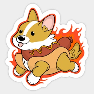 Hot Dog Sticker